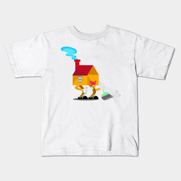 Stay Clean Kids T-Shirt by Diamond Hand